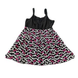Torrid Sanrio Hello Kitty Women's Dress, Size 22, with Black Bow, Sleeveless